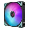 ASUS ROG RYUO IV 360 ARGB Hatsune Miku Edition chłodzenie procesora All-in-one cieczowe 12 cm Czarny, Turkusowy