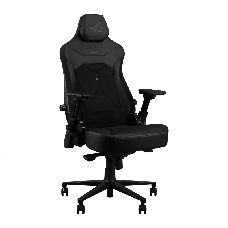 Uniwersalny fotel gamingowy Asus ROG Courser Core — siedzisko piankowe, maks. obciążenie 136 kg, siedzisko 670×700 mm