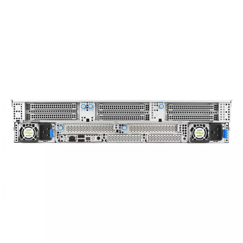 ASUS RS720A-E13-RS8U Socket SP5 Rack (2U) Czarny, srebrny