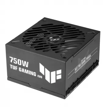 Zasilacz ASUS TUF Gaming 750G EVO — 750 W, ATX, 80 PLUS Gold, 20+4-pin, czarny