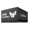 Zasilacz ASUS TUF Gaming 750G EVO — 750 W, ATX, 80 PLUS Gold, 20+4-pin, czarny