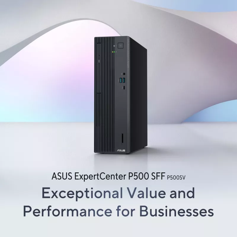 Komputer stacjonarny ASUS ExpertCenter P500 SFF P500SV-05210H009X — Intel Core 5 210H, 16 GB DDR5, 512 GB SSD, Windows 11 Pro, szary
