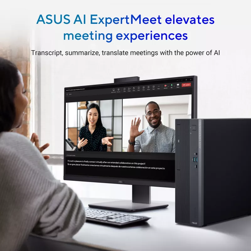Komputer stacjonarny ASUS ExpertCenter P500 SFF P500SV-05210H009X — Intel Core 5 210H, 16 GB DDR5, 512 GB SSD, Windows 11 Pro, szary