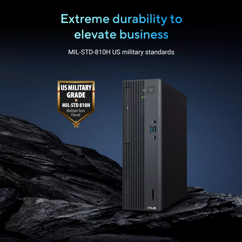 Komputer stacjonarny ASUS ExpertCenter P500 SFF P500SV-05210H009X — Intel Core 5 210H, 16 GB DDR5, 512 GB SSD, Windows 11 Pro, szary