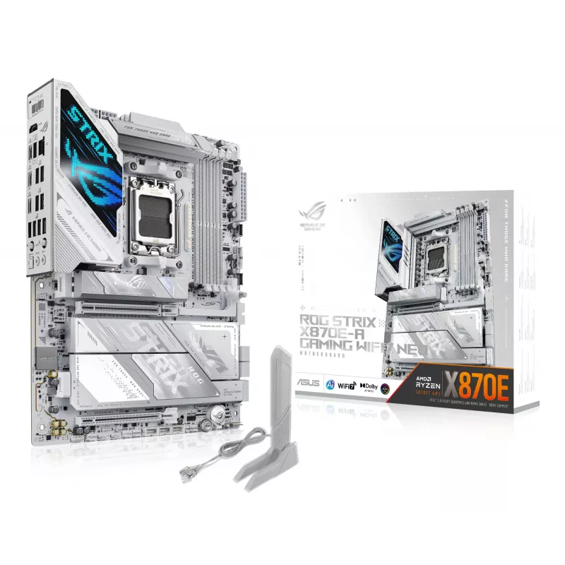 Płyta główna ASUS ROG STRIX X870E-A GAMING WIFI7 NEO — AMD X870E, Socket AM5, ATX, DDR5, 4 DIMM, 256 GB