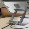 j5create JTS327 Wielokątna stacja dokująca 4K, Podstawka pod laptop, Szary, Aluminium, 40.6 cm (16 cali), 4 kg, Laptop z Windows / Mac