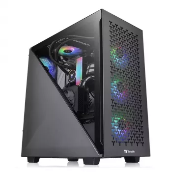 Obudowa PC Thermaltake Divider 300 TG Air Midi Tower Czarna