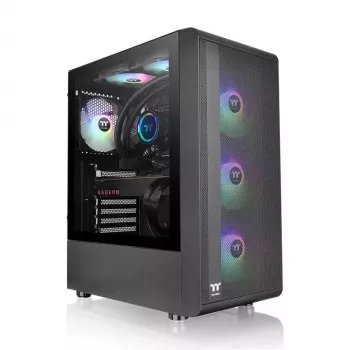 Obudowa PC Thermaltake S200 TG ARGB Midi Tower Czarna