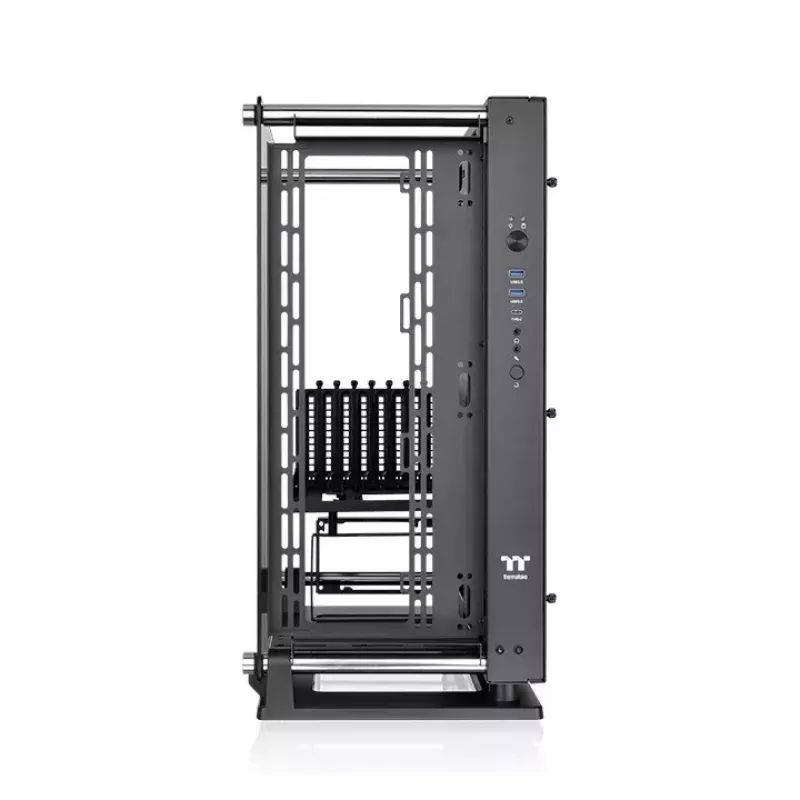 Obudowa PC THERMALTAKE Core P3 TG Pro Midi Tower Czarna — obsługa ATX/EATX, szkło hartowane, GPU do 45 cm, cooler CPU 18 cm
