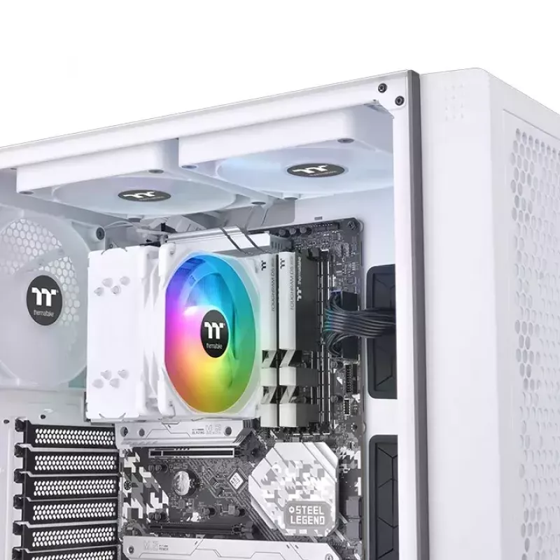 Chłodzenie powietrzne Thermaltake UX200 SE 12 cm Białe 800-1800 RPM