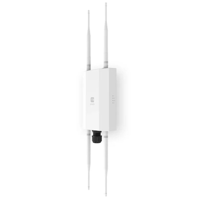 Punkt dostępowy bezprzewodowy EnGenius Fit6 2×2 Outdoor — dwuzakresowy 2,4/5 GHz, 1774 Mbps, PoE, LAN 2,5GbE, 4 anteny, biały