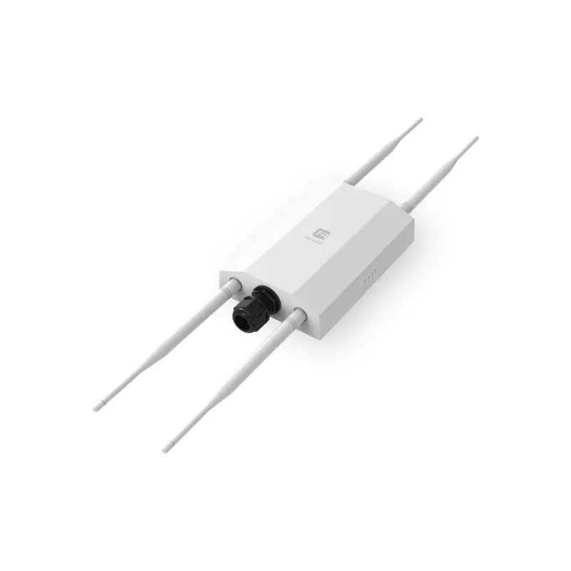 Punkt dostępowy bezprzewodowy EnGenius Fit6 2×2 Outdoor — dwuzakresowy 2,4/5 GHz, 1774 Mbps, PoE, LAN 2,5GbE, 4 anteny, biały