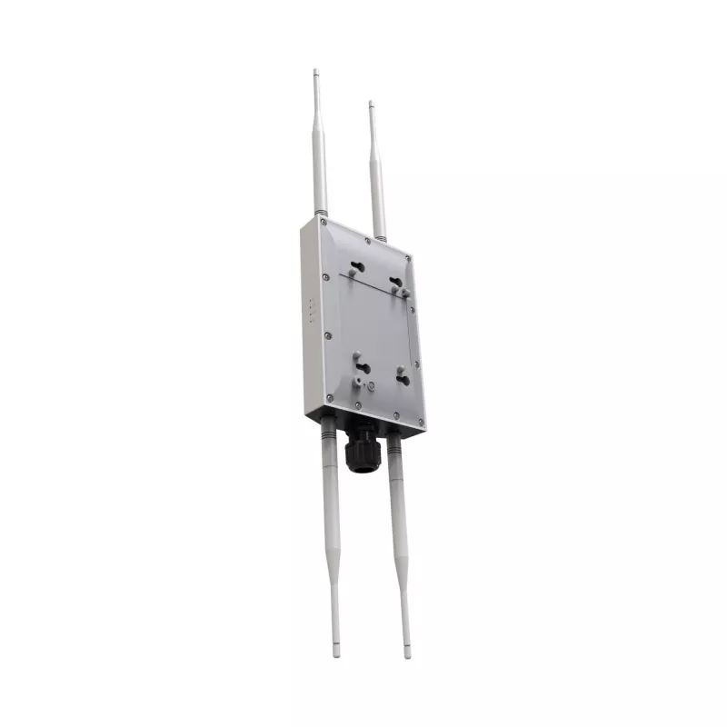 Punkt dostępowy bezprzewodowy EnGenius Fit6 2×2 Outdoor — dwuzakresowy 2,4/5 GHz, 1774 Mbps, PoE, LAN 2,5GbE, 4 anteny, biały