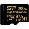 Karta microSDXC Silicon Power SP256GBSTXDV3V1HSP 256 GB Class 10 High Endurance, 3,6 V, 0–70°C