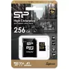 Karta microSDXC Silicon Power SP256GBSTXDV3V1HSP 256 GB Class 10 High Endurance, 3,6 V, 0–70°C