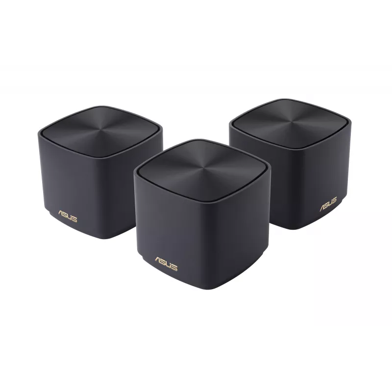 ASUS ZenWiFi Mini XD4 router bezprzewodowy Gigabit Ethernet Tri-band (2.4 GHz / 5 GHz / 5 GHz) Czarny