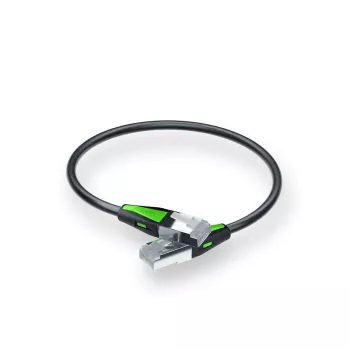 Kabel sieciowy Zyxel ACCESSORY-ZZ0109F Cat6a RJ-45–RJ-45 Czarny 0,18 m