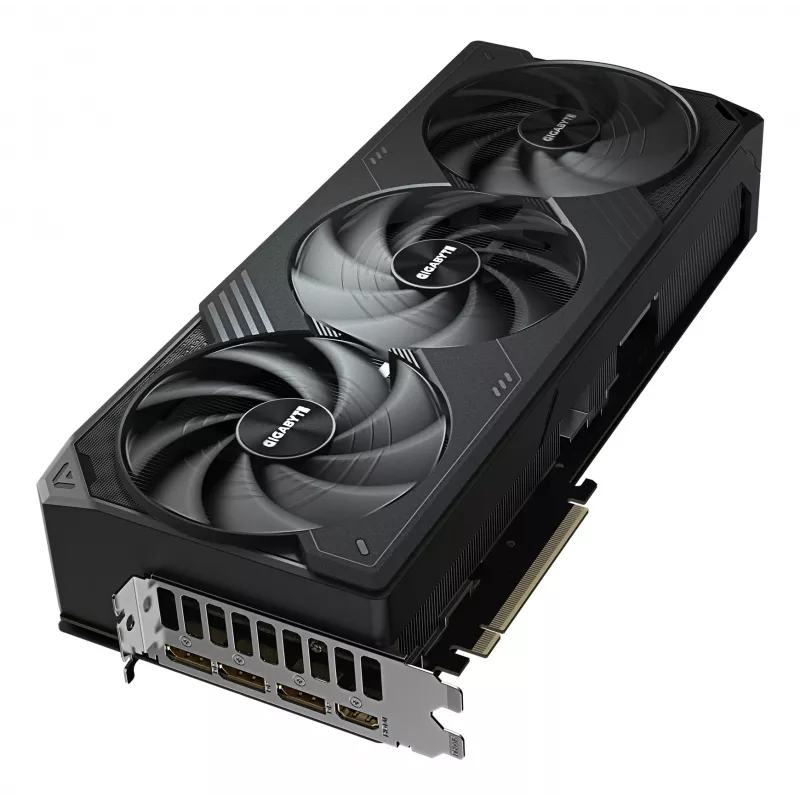 GIGABYTE GeForce RTX 5090 WINDFORCE OC 32G Karta graficzna - 32 GB GDDR7, 512-bit, PCI-E 5.0, 2467 MHz taktowanie rdzenia, 3 x DP 2.1a, 1 x HDMI 2.1b, NVIDIA DLSS 4, GV-N5090WF3OC-32GD
