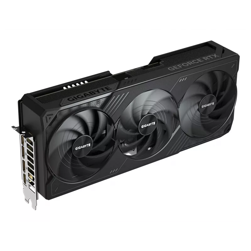 GIGABYTE GeForce RTX 5090 WINDFORCE OC 32G Karta graficzna - 32 GB GDDR7, 512-bit, PCI-E 5.0, 2467 MHz taktowanie rdzenia, 3 x DP 2.1a, 1 x HDMI 2.1b, NVIDIA DLSS 4, GV-N5090WF3OC-32GD