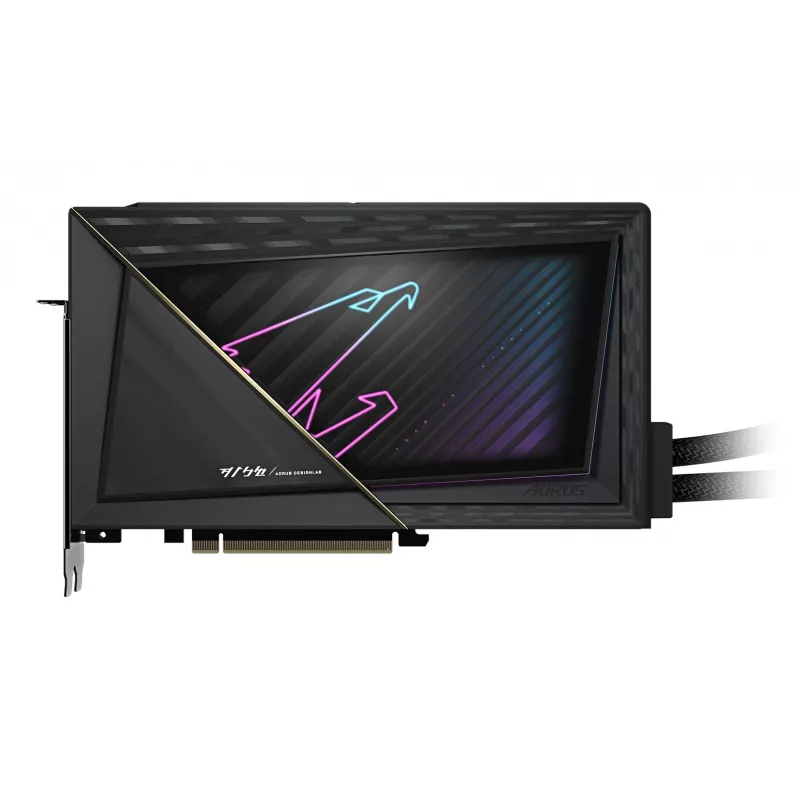Karta graficzna GIGABYTE AORUS GeForce RTX 5090 XTREME WATERFORCE 32G – 32 GB GDDR7, 512-bit, PCI-E 5.0, 2655 MHz taktowanie rdzenia, 3x DP 2.1a, 1x HDMI 2.1b, NVIDIA DLSS 4, GV-N5090AORUSX W-32GD