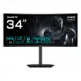 GIGABYTE GS34WQCA Zakrzywiony monitor gamingowy 34 cale WQHD - 3440 x 1440, 1500R, 120 Hz, 1 ms, 300 cd/m², FreeSync Premium, gotowość na HDR, HDMI 2.0, DisplayPort 1.4