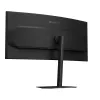 GIGABYTE GS34WQCA Zakrzywiony monitor gamingowy 34 cale WQHD - 3440 x 1440, 1500R, 120 Hz, 1 ms, 300 cd/m², FreeSync Premium, gotowość na HDR, HDMI 2.0, DisplayPort 1.4
