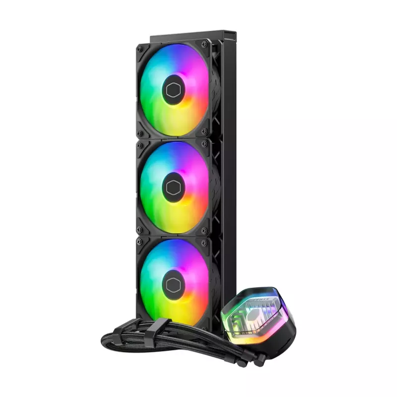 Zestaw chłodzenia cieczą Cooler Master MasterLiquid 360 ATMOS 12 cm Czarny