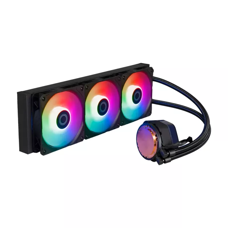 Zestaw chłodzenia cieczą Cooler Master MasterLiquid 360 ATMOS 12 cm Czarny