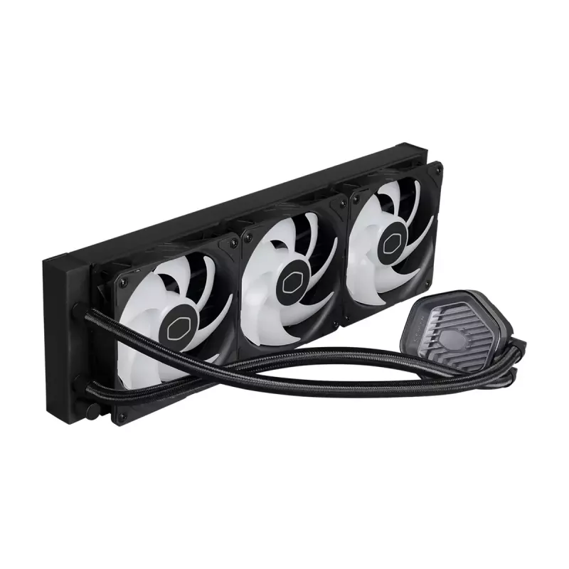 Zestaw chłodzenia cieczą Cooler Master MasterLiquid 360 ATMOS 12 cm Czarny