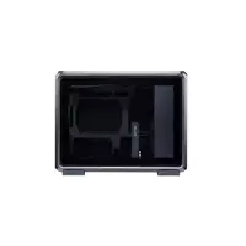 Obudowa komputerowa Cooler Master MasterFrame 400 Mesh Czarna mATX z przezroczystym panelem bocznym i wentylatorem 120 mm ARGB