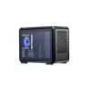 Obudowa komputerowa Cooler Master MasterFrame 400 Mesh Czarna mATX z przezroczystym panelem bocznym i wentylatorem 120 mm ARGB