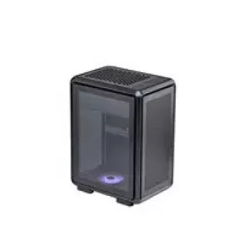 Obudowa komputerowa Cooler Master MasterFrame 400 Mesh Czarna mATX z przezroczystym panelem bocznym i wentylatorem 120 mm ARGB