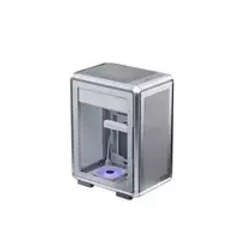 Obudowa komputerowa Cooler Master MasterFrame 400 Mesh srebrny, mATX, przezroczysty panel boczny, 1x wentylator ARGB 120 mm