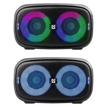 Przenośny głośnik stereo Bluetooth Defender Q5, 20 W, podświetlenie LED, radio FM, TWS