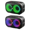 Przenośny głośnik stereo Bluetooth Defender Q5, 20 W, podświetlenie LED, radio FM, TWS