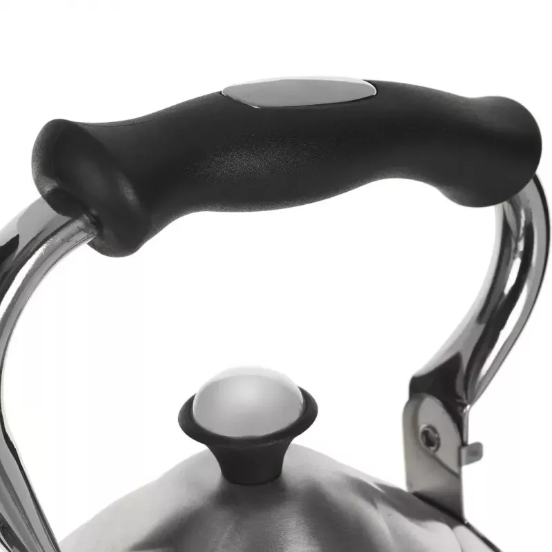 Czajnik Maestro MR-1305 — czajnik na kuchenkę ze stali nierdzewnej, 3,0 L, kompatybilny z indukcją, gwizdek, uchylna pokrywa