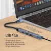 Stacja dokująca ColorWay CW-HUB05, 4-w-1 hub USB-C z HDMI i Ethernetem
