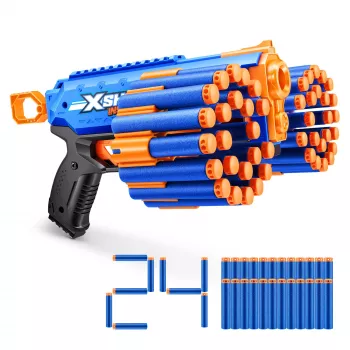 XSHOT Insanity Manic Blaster (24 rzutki) ZURU