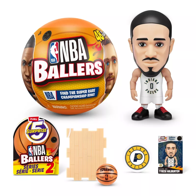5 Surprise NBA Ballers Series 2, 3 lata, Wielokolorowy