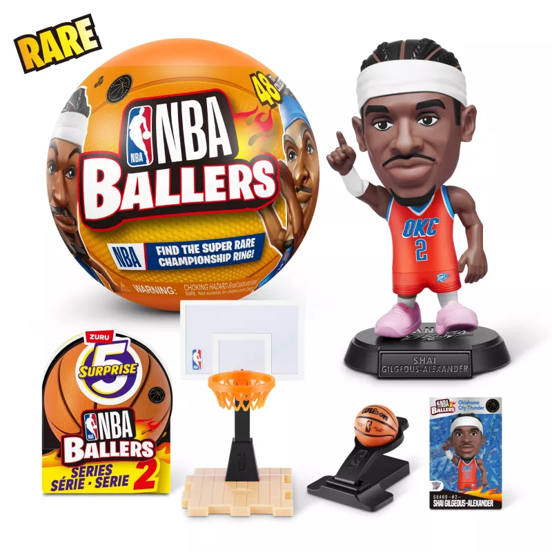 5 Surprise NBA Ballers Series 2, 3 lata, Wielokolorowy