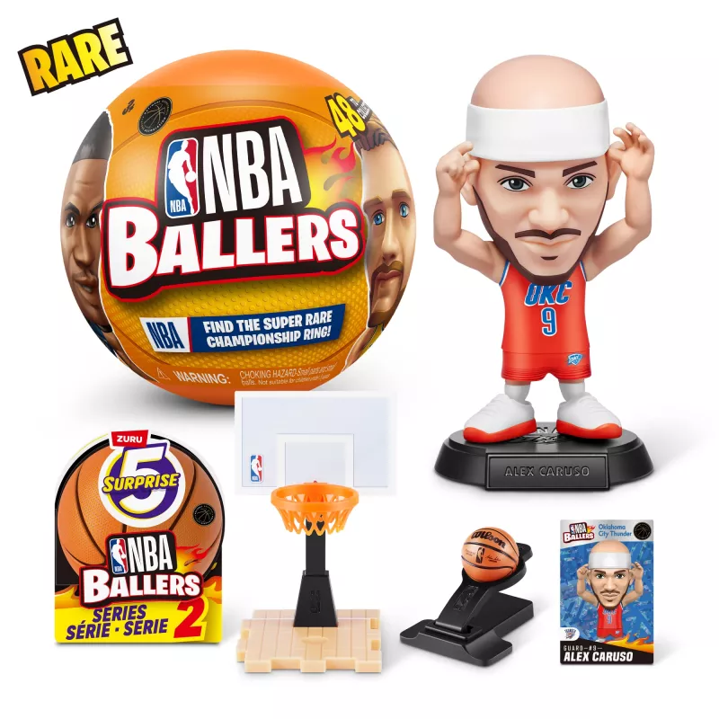 5 Surprise NBA Ballers Series 2, 3 lata, Wielokolorowy