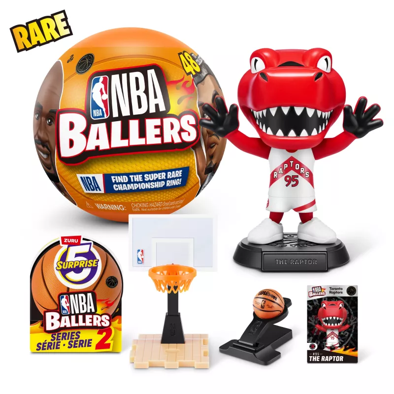 5 Surprise NBA Ballers Series 2, 3 lata, Wielokolorowy