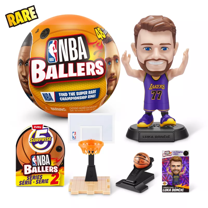 5 Surprise NBA Ballers Series 2, 3 lata, Wielokolorowy