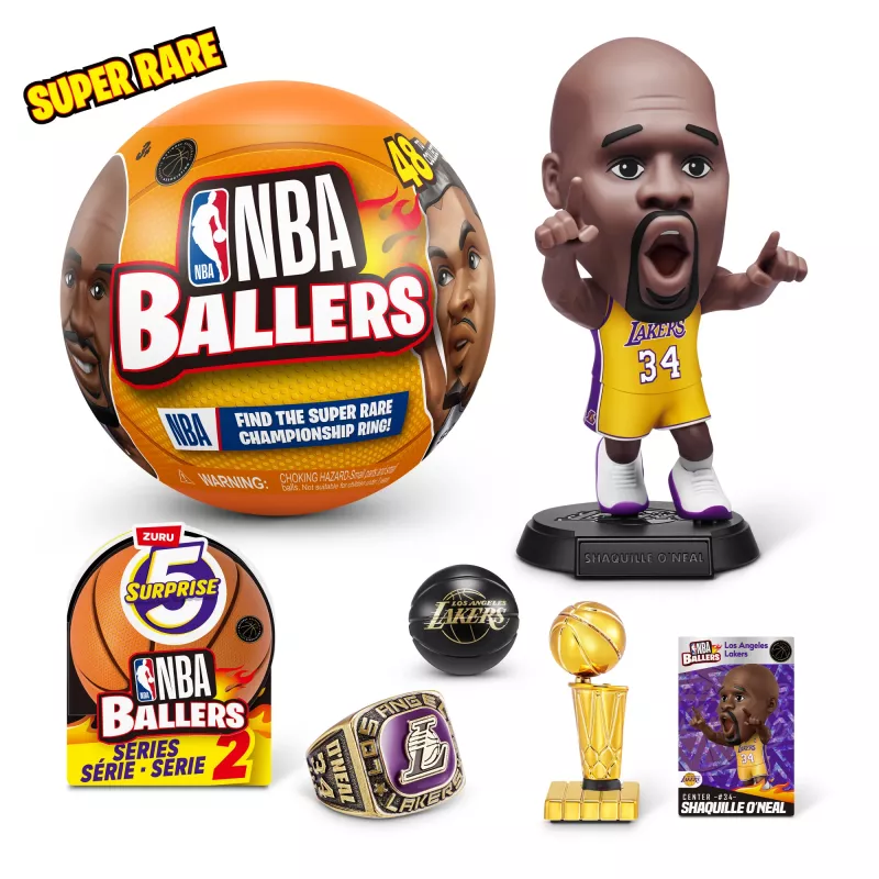 5 Surprise NBA Ballers Series 2, 3 lata, Wielokolorowy