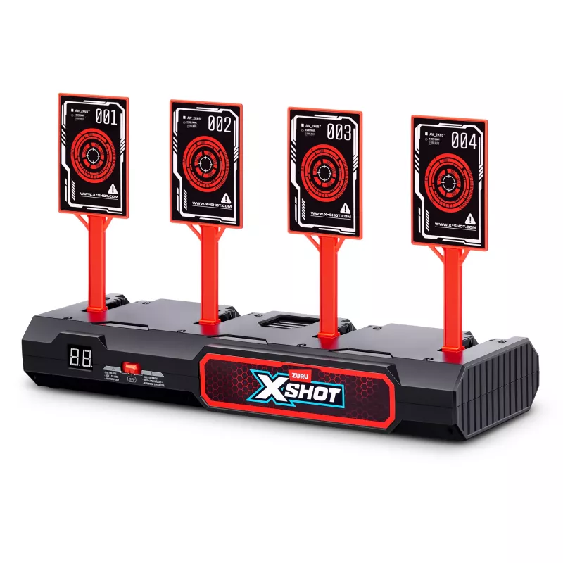 ZURU XSHOT Elektroniczna tarcza, Tarcza, 8 lat, AA, Czarny