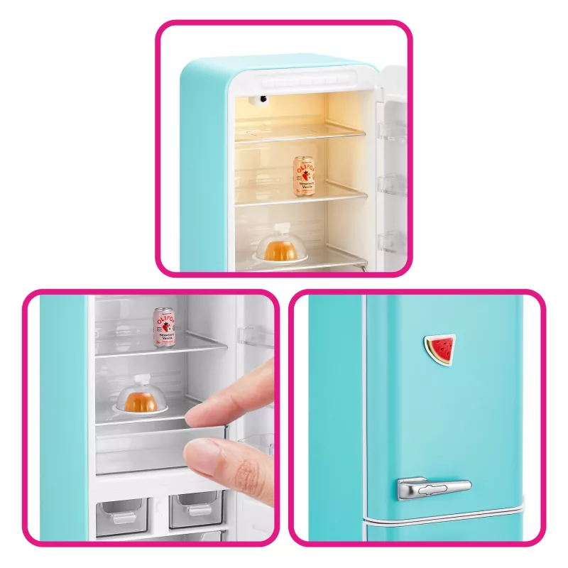 Zuru Mini Brands Mini Minis Fill the Fridge Playset — kolekcjonerskie miniaturowe akcesoria do lodówki spożywczej