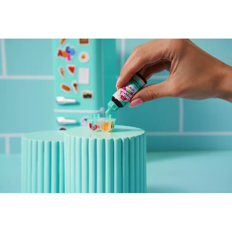 Zuru Mini Brands Mini Minis Fill the Fridge Playset — kolekcjonerskie miniaturowe akcesoria do lodówki spożywczej
