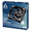 Wentylator ARCTIC P14 Max do obudowy komputera 14 cm Czarny