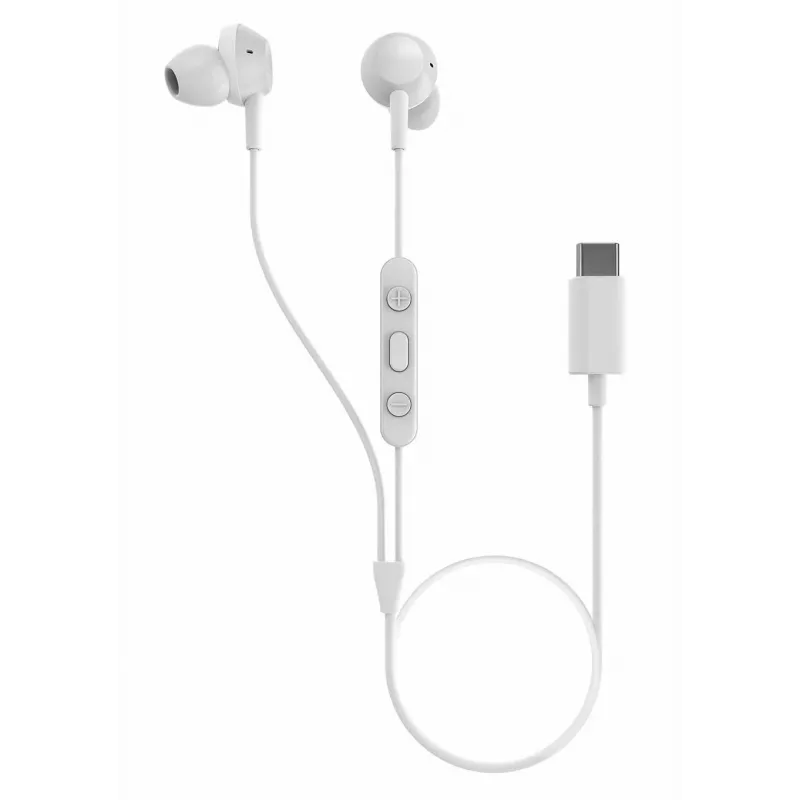 Philips TAE5008WT/00 słuchawki/zestaw słuchawkowy Przewodowe Douszne Połączenia/Muzyka USB Type-C Biały