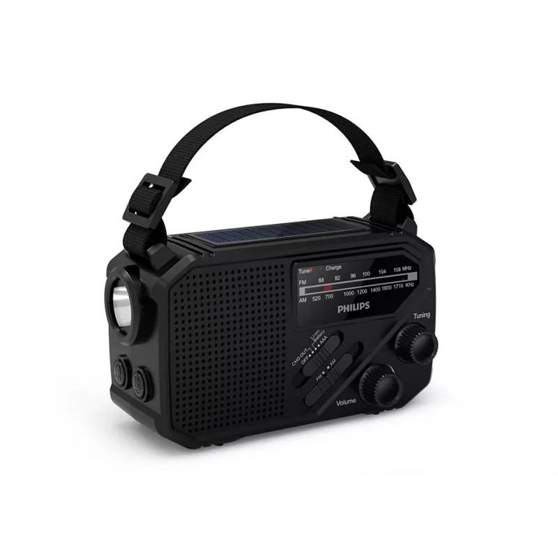 Radio przenośne Philips TAR1609/00 Analogowe i cyfrowe AM FM Czarny
